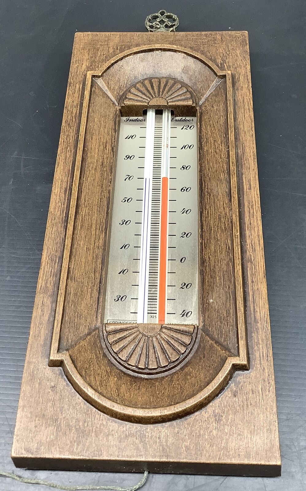 Vintage Brewster Indoor Outdoor thermometers by Springfield 12\