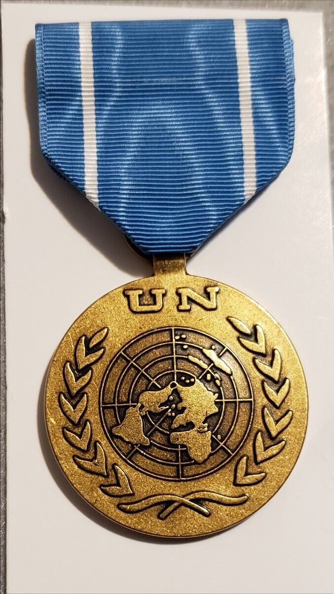 United Nations Service Medal -  Full-size - Pinback
