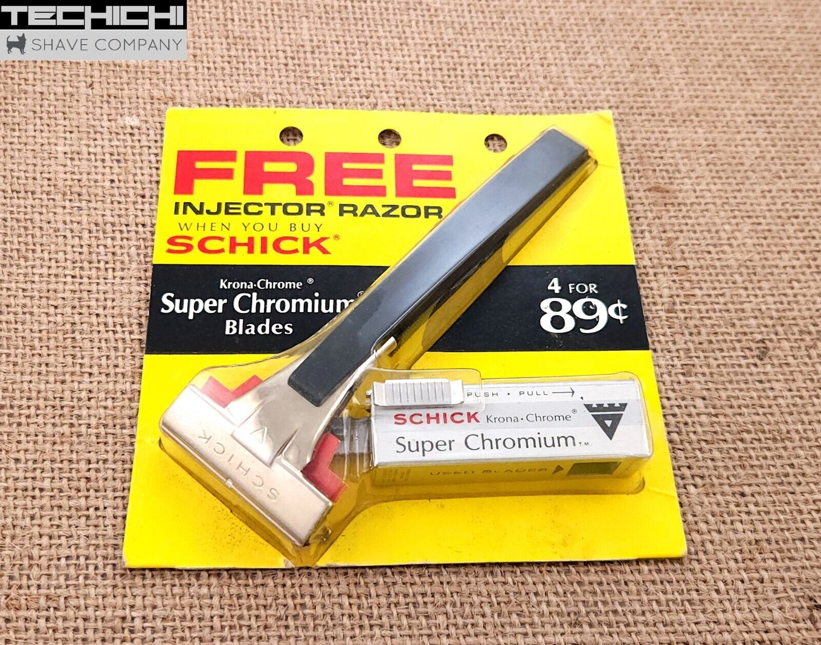 Schick Type L1 Vintage Injector Safety Razor - NOS