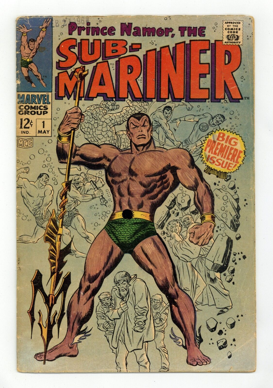 Sub-Mariner #1 FR 1.0 1968
