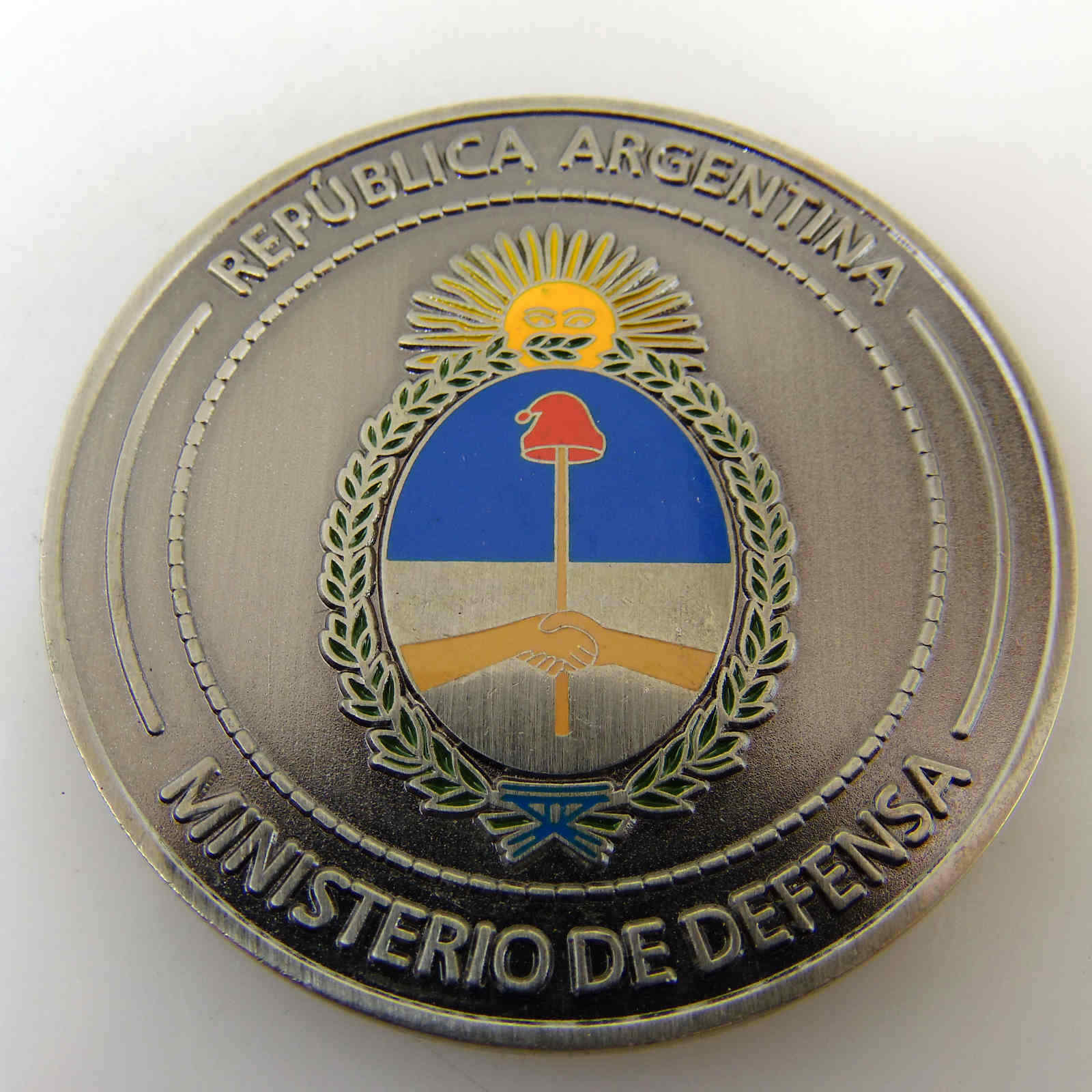 REPUBLICA ARGENTINA MINISTERIO DE DEFENSA CHALLENGE COIN