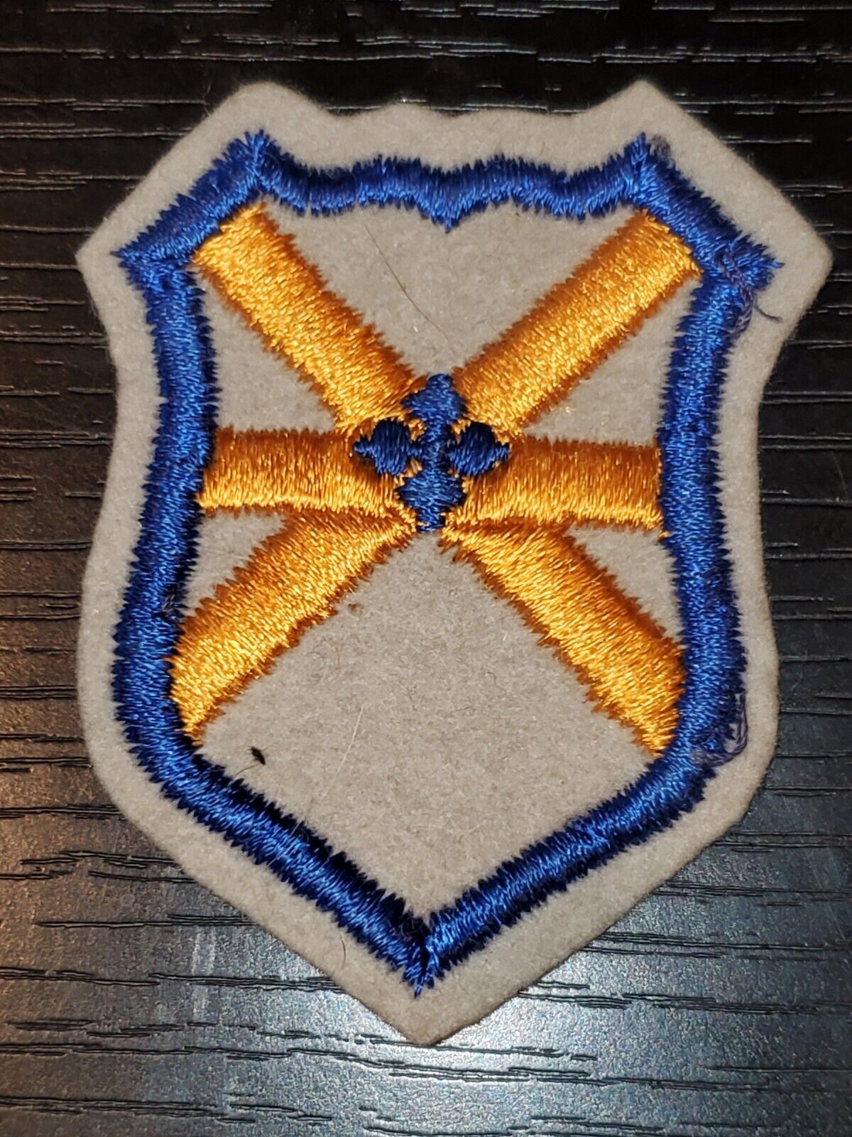 1930s WWII US Army 62nd Cavalry Division Grey Wool Patch L@@K