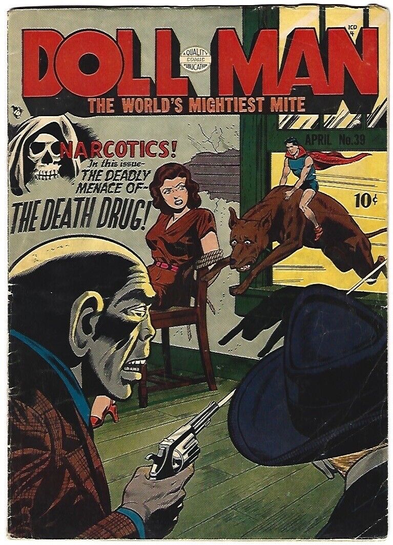 Doll Man Quarterly #39 4.0 VG Drugs, Bondage and GGA 1952