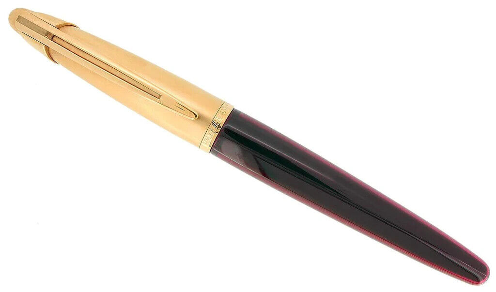 Waterman Edson Fountain Pen Ruby Red   New In  Original Box