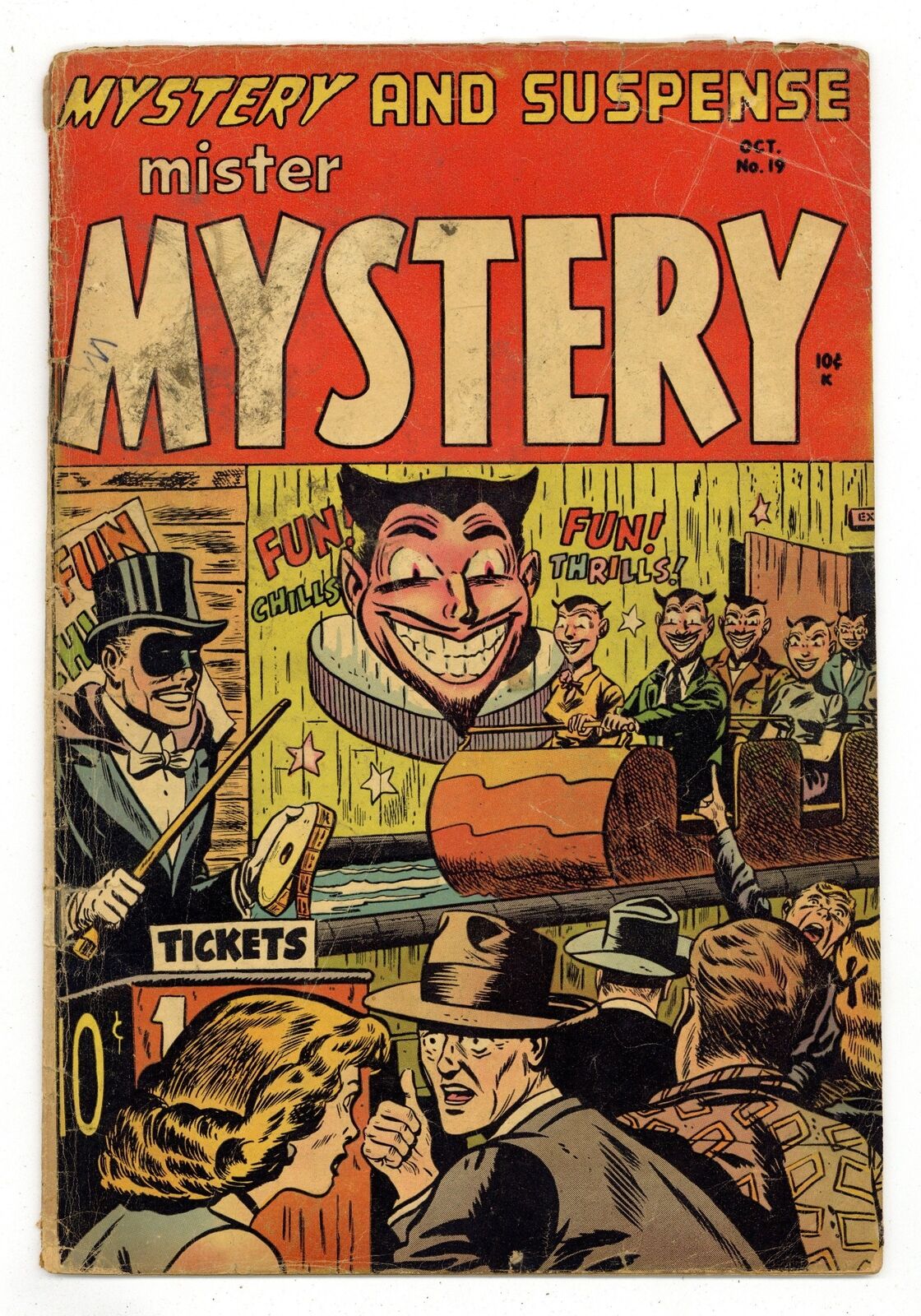 Mister Mystery #19 FR/GD 1.5 1954