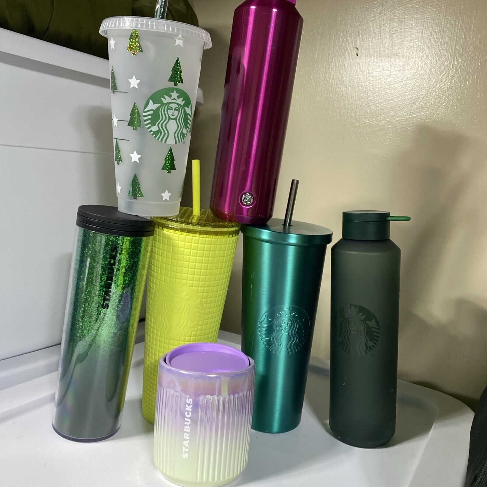 Starbucks Cups Lot Of 7