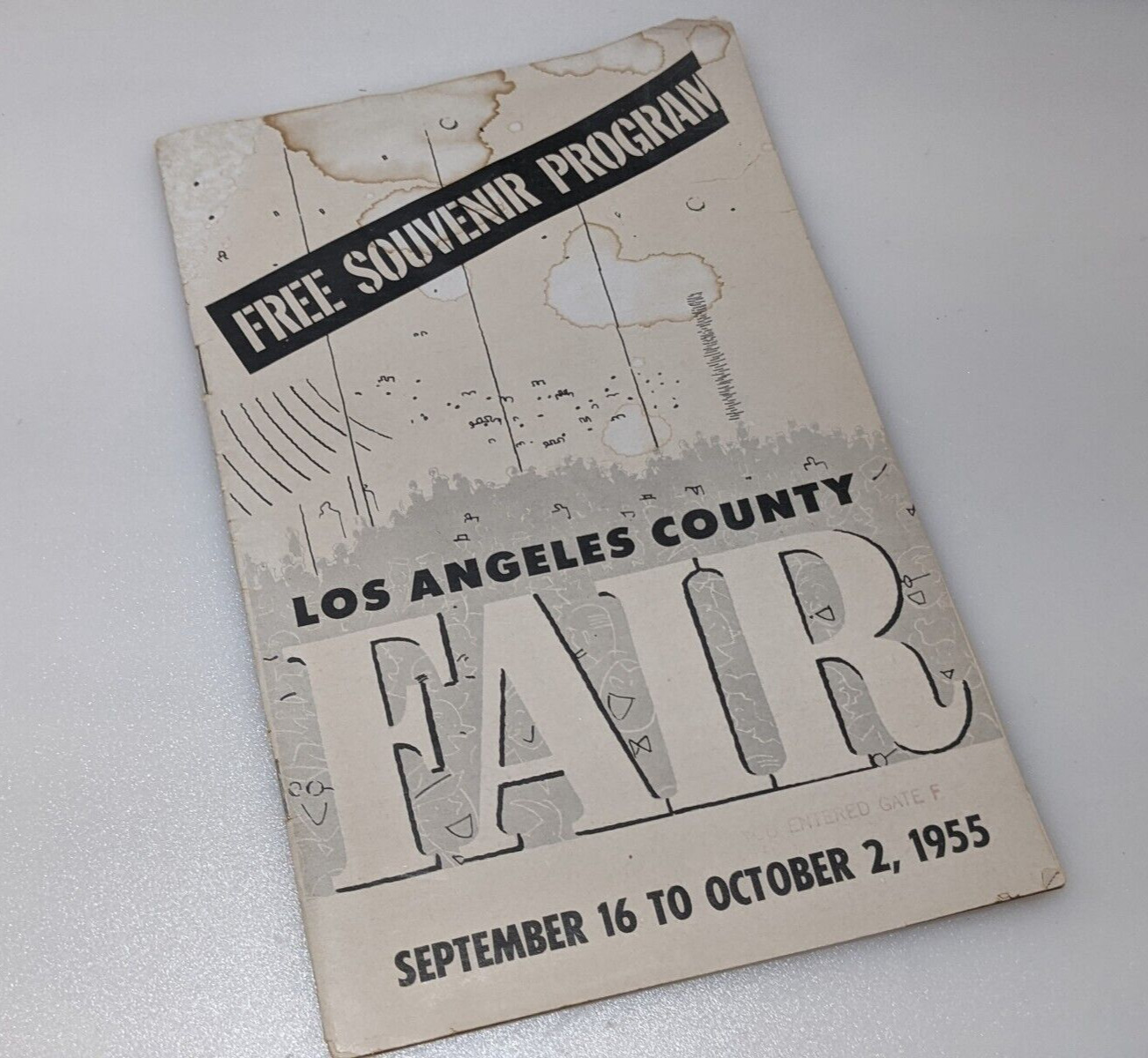 Los Angeles County FAIR 1955 Souvenir Program Pomona, CA