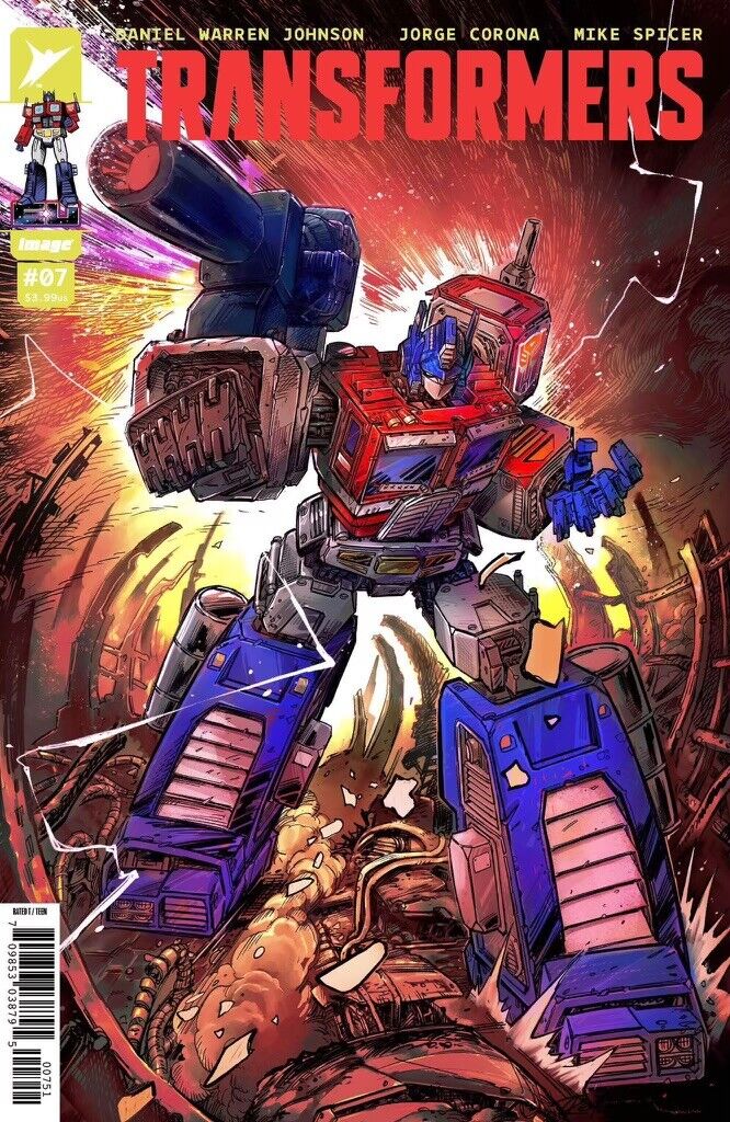 TRANSFORMERS #7 REDCODE EXCLUSIVE