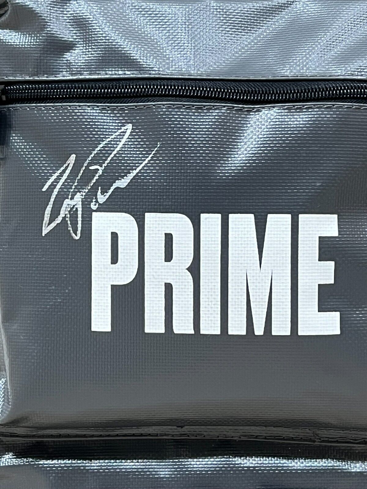 Logan Paul Signed OFFICIAL PRIME Hydration / Energy Koozie Promotional Backpack