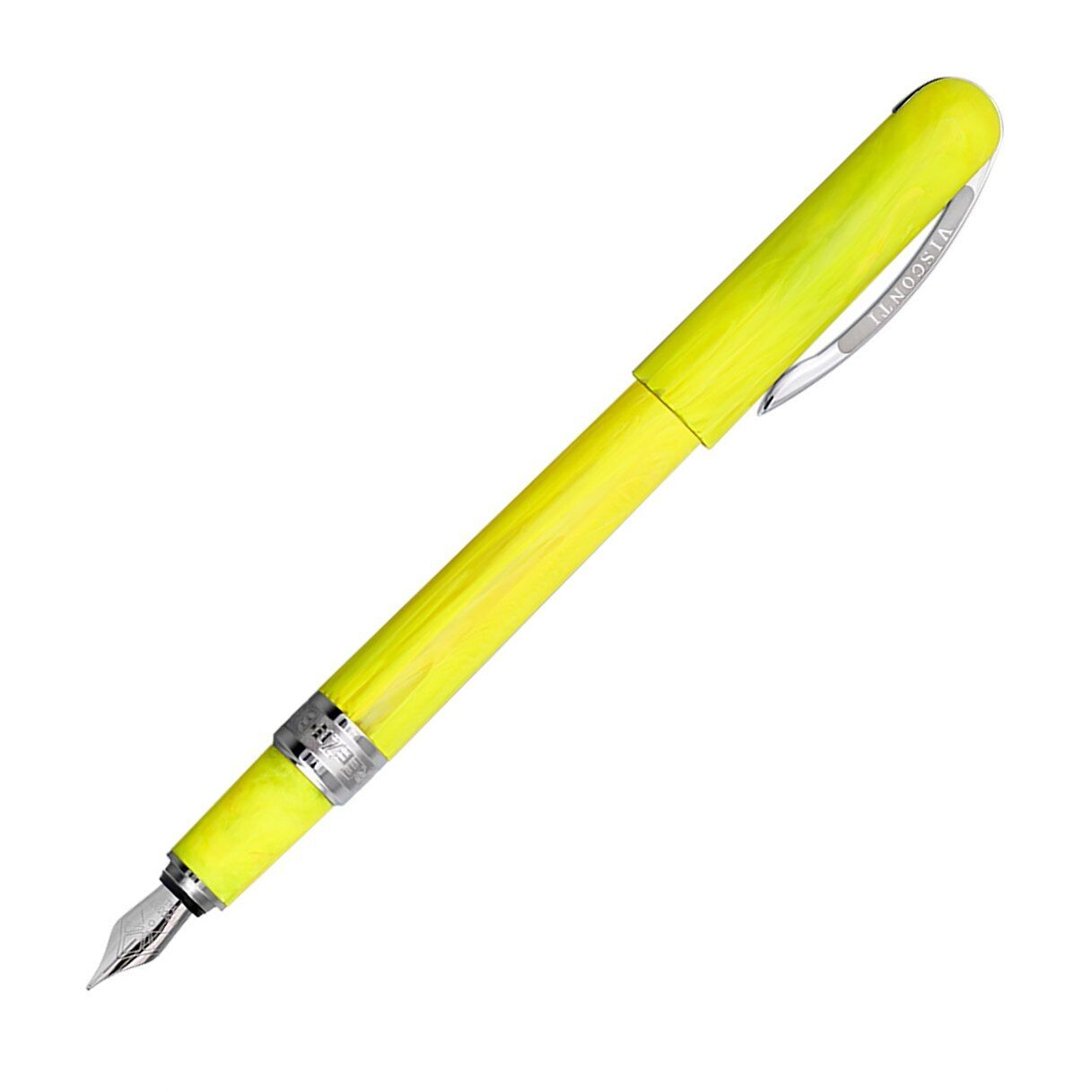 Visconti Breeze Fountain Pen, Lemon Yellow, New In Box, Medium
