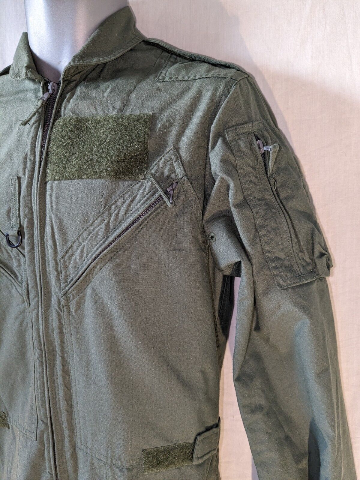 Royal Air Force & Army Air Corp Aircrew Flight Suit FR Coverall, Sage Green