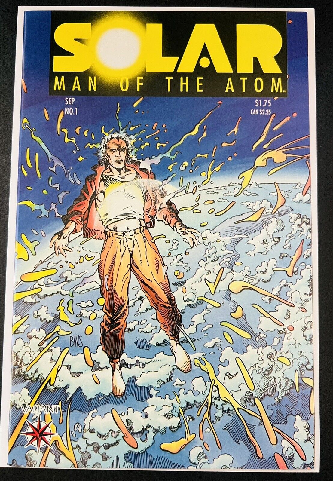 SOLAR MAN OF THE ATOM #1 Valiant  1991  9.4