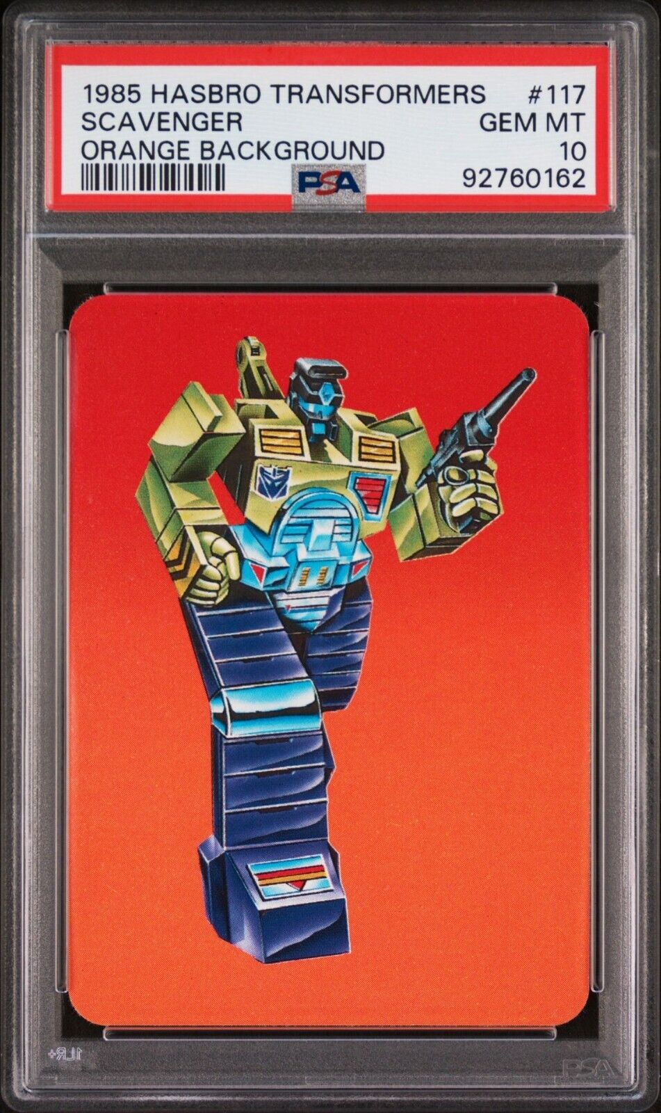 1985 Hasbro Transformers #117 Scavenger - CONSTRUCTICONS - PSA 10