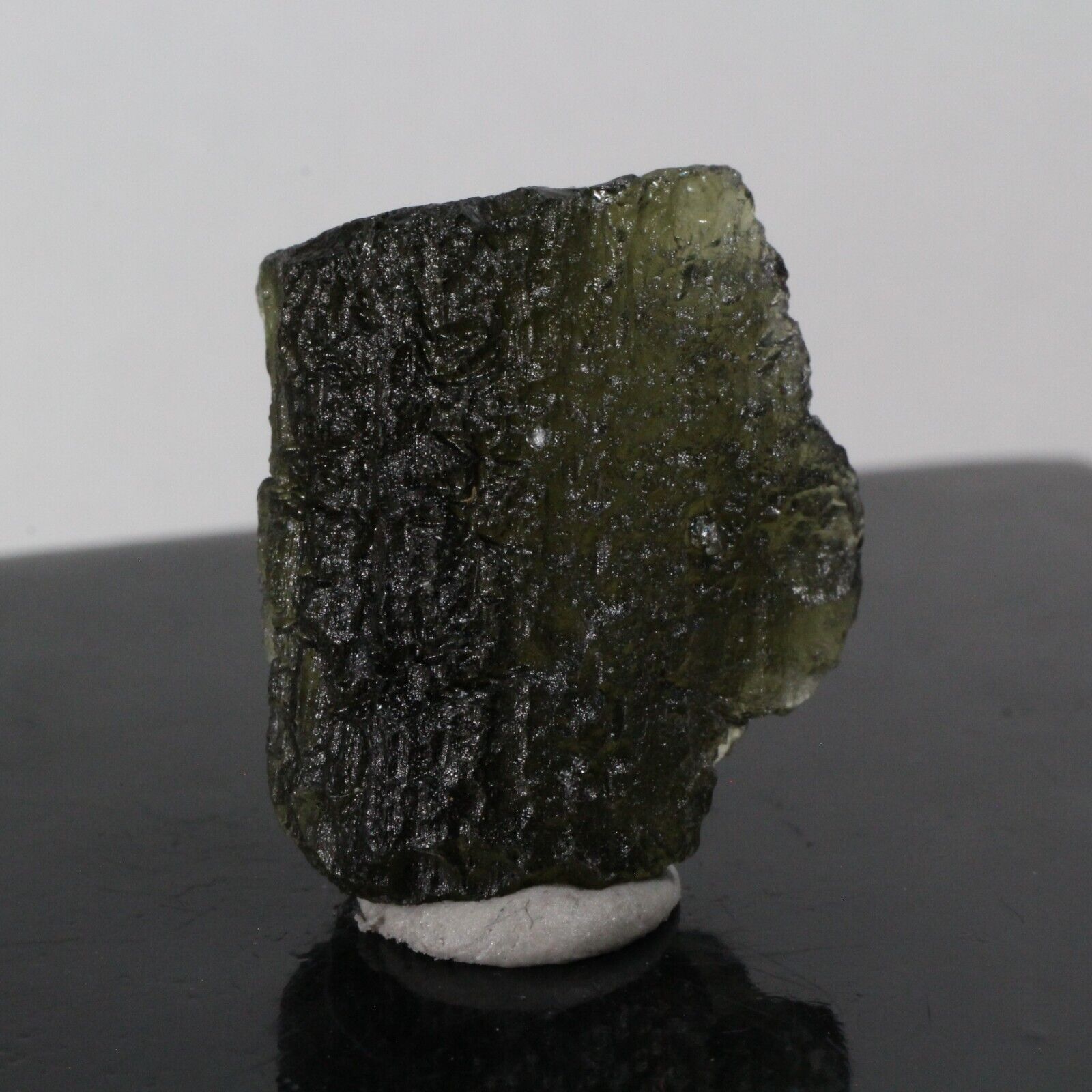 24.75ct Moldavite Crystal Gem Mineral Tektite Meteorite Czech Republic Green 192