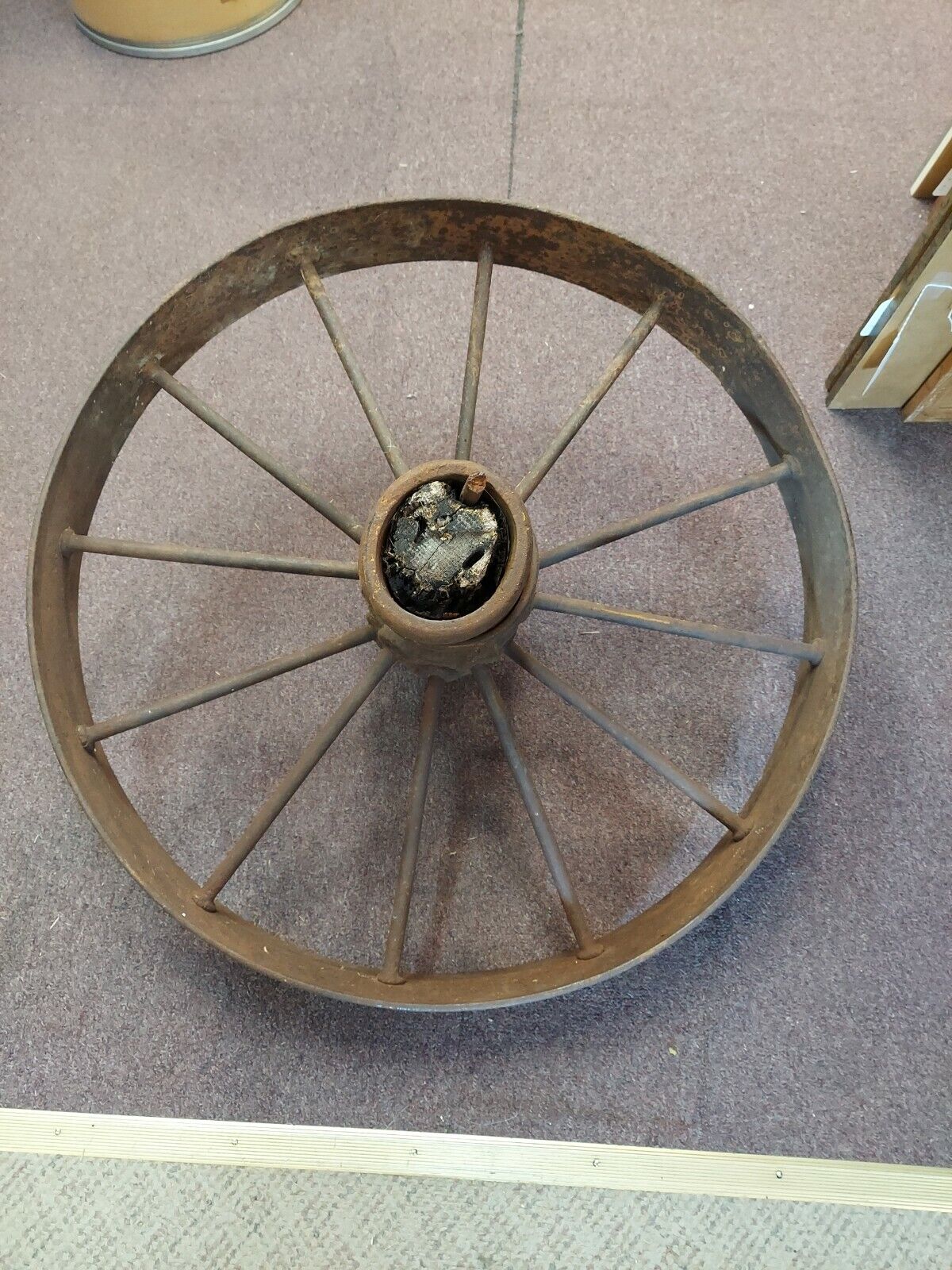 Vintage Iron Wheel