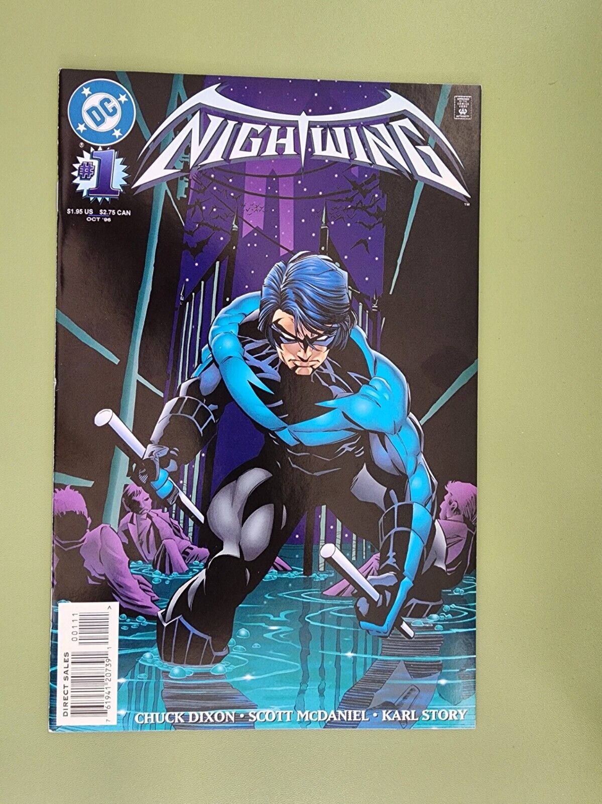 Nightwing #1 - DC Comics Oct \'96 KEY - 1st Solo Series - 1st Bludhaven - NM- 9.2