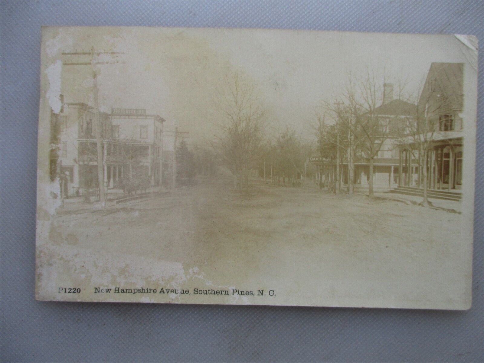 Postcard - Southern Pines North Carolina - New Hampshire Ave 1915