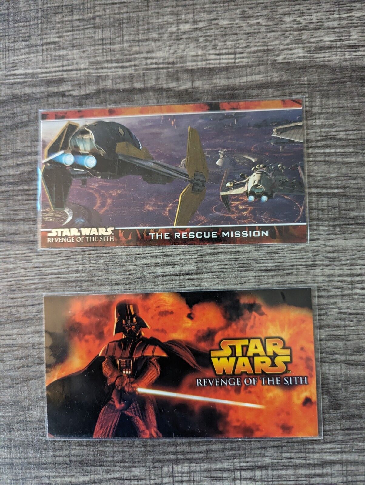 2005 TOPPS WIDEVISION STAR WARS REVENGE OF THE SITH MEGA SET  - 20TH ANNV COMING