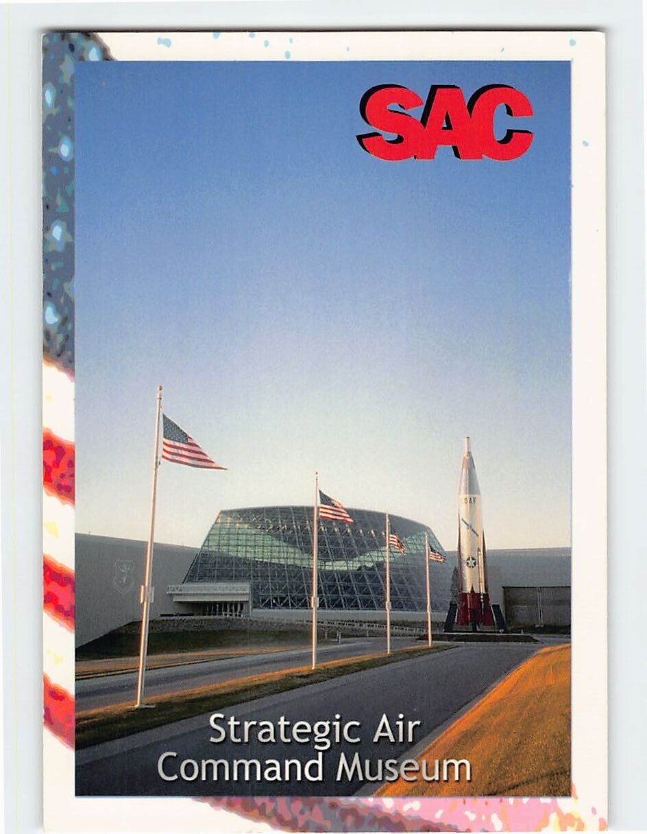Postcard SAC Strategic Air Command Museum Nebraska USA