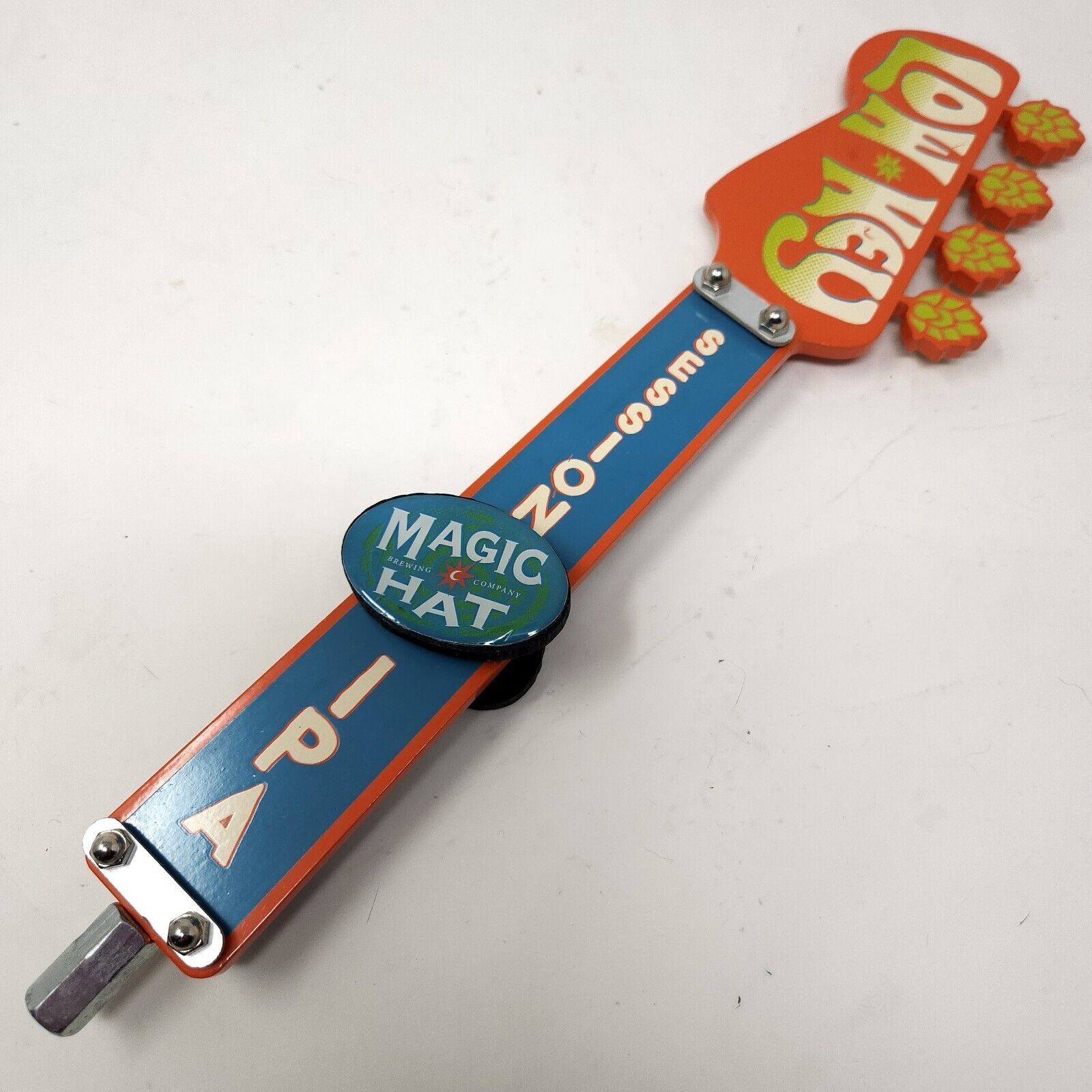 VTG Very Cool Guitar Low Key Session IPA Magic Hat Beer Tap Handle Vermont 3D