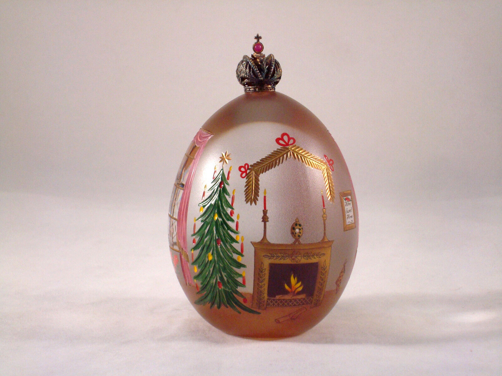 Theo Faberge St Petersburg Collection Limited Edition Crystal Christmas Egg #55