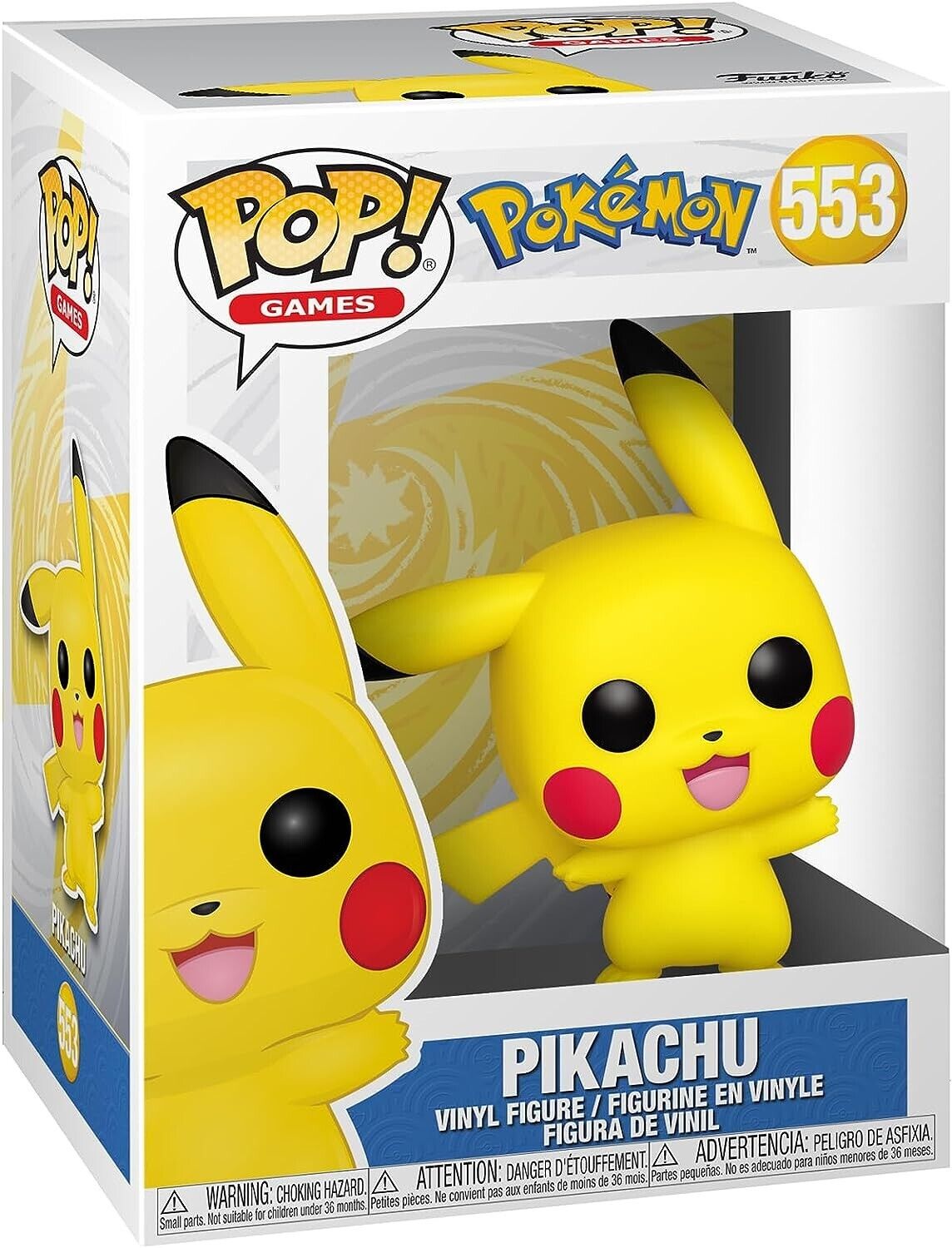Funko Pop Pokemon Pikachu Flocked #553 Zavvi Exclusive