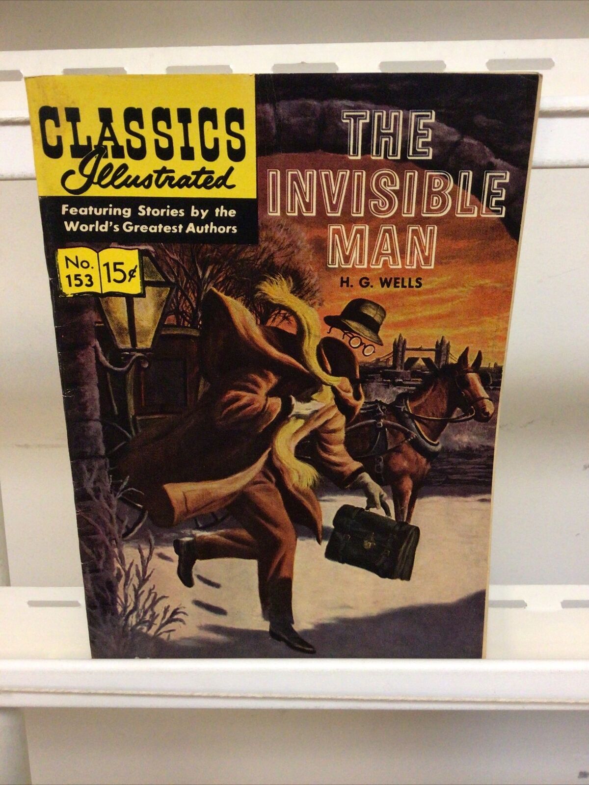 Classics Illustrated The Invisible Man #153 1959 FN/VF