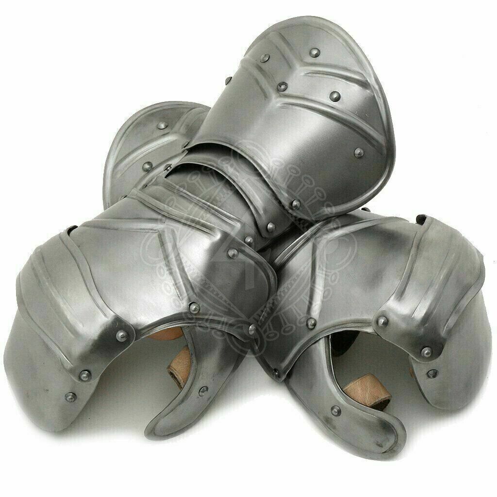 Medieval Larp Functional Armor Battle Clamshell Mitten Gauntlets Gloves GSS33