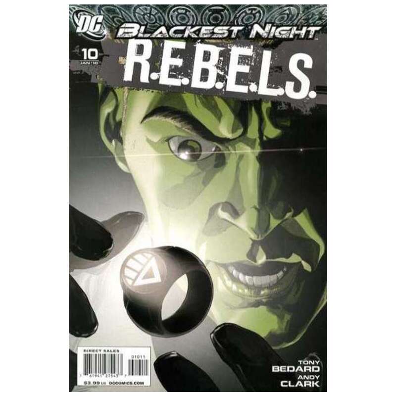 R.E.B.E.L.S. #10  - 2009 series DC comics NM Full description below [r.