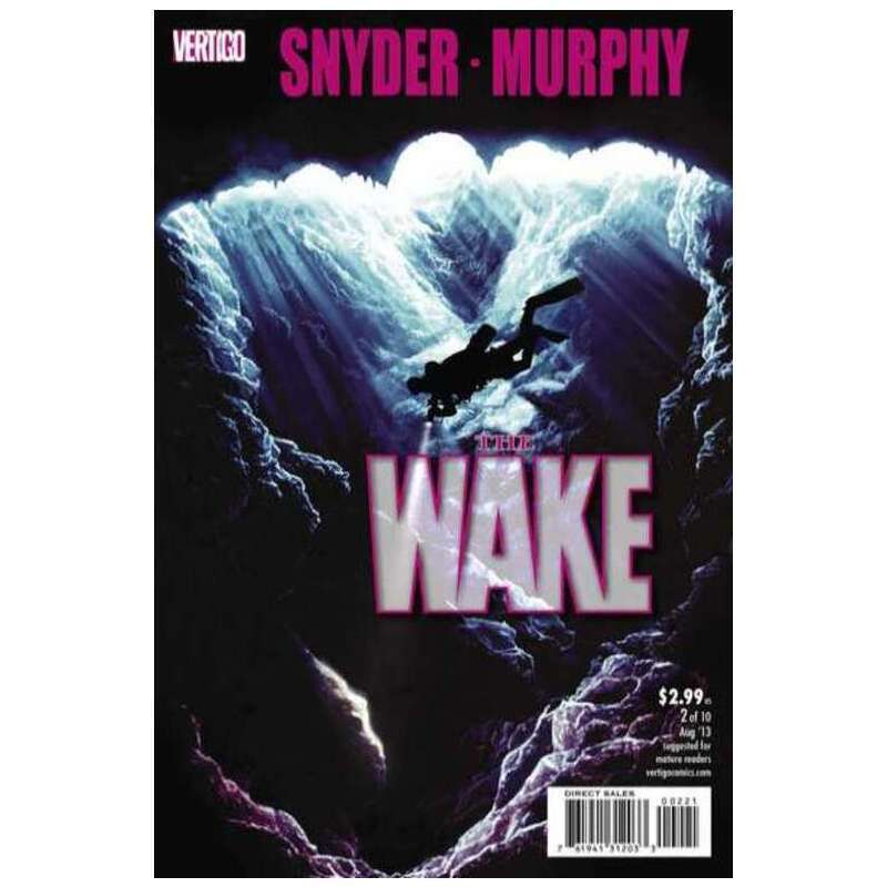 Wake (2013 series) #2 Cover 2 in Near Mint minus condition. DC comics [g&
