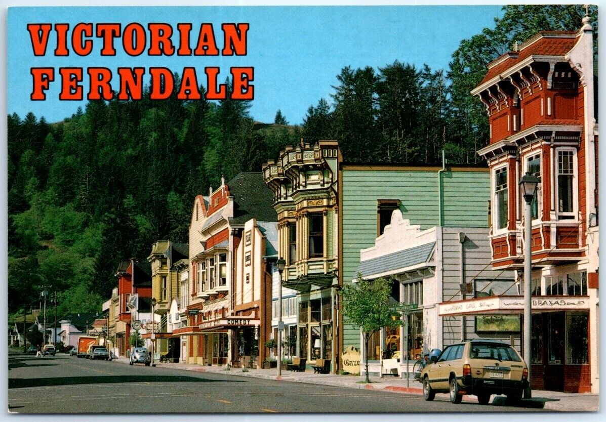 Postcard - Victorian Ferndale, California, USA