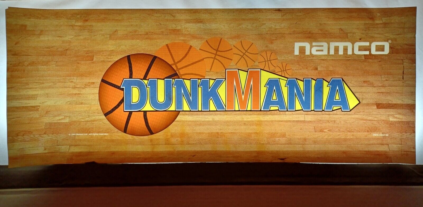 Dunk Mania - Namco 1995 Arcade Marquee Original
