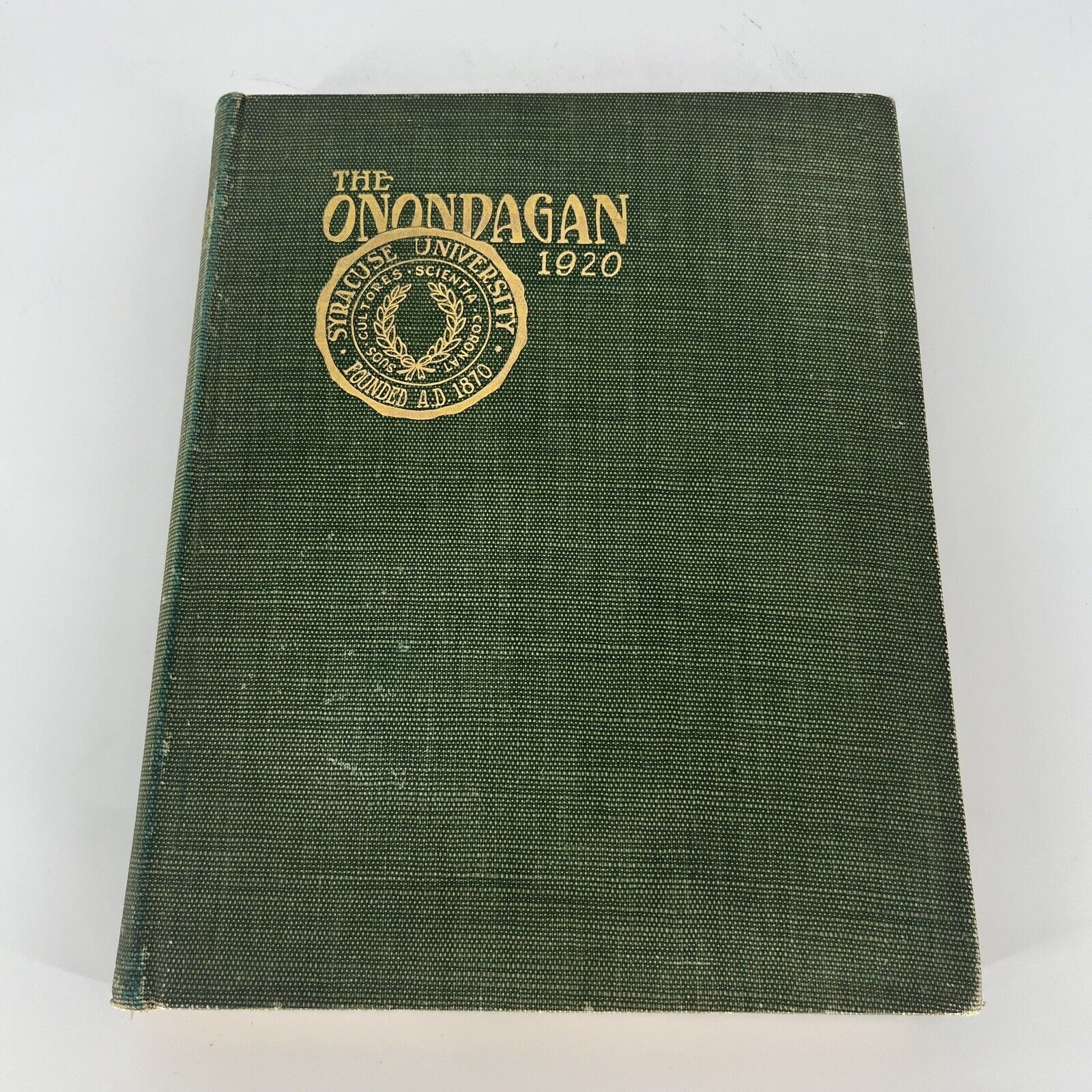 Vintage Yearbook The Onondagan 1920 Syracuse University Syracuse New York