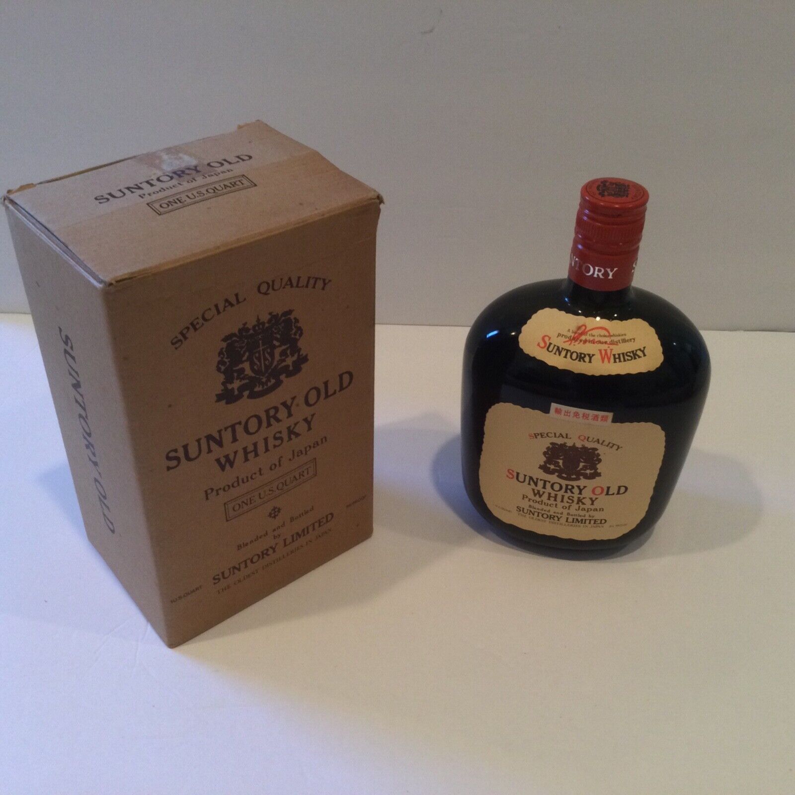 Suntory Old Whiskey Special Quality  Limited Vintage 1 US Quart 