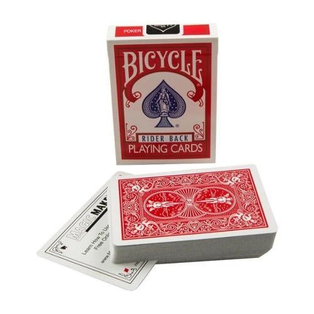Reverse Svengali Deck Special (red) Bicycle Playing Cards for Card Tricks