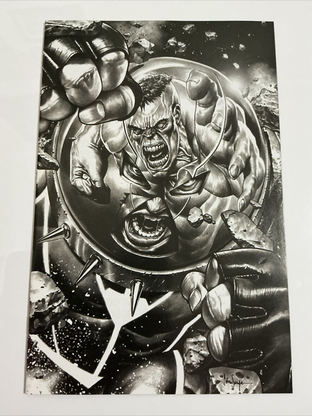 Juggernaut #1 2020 9.4 NM Marvel Black & White Virgi\\n\\ Variant Suayan Hulk