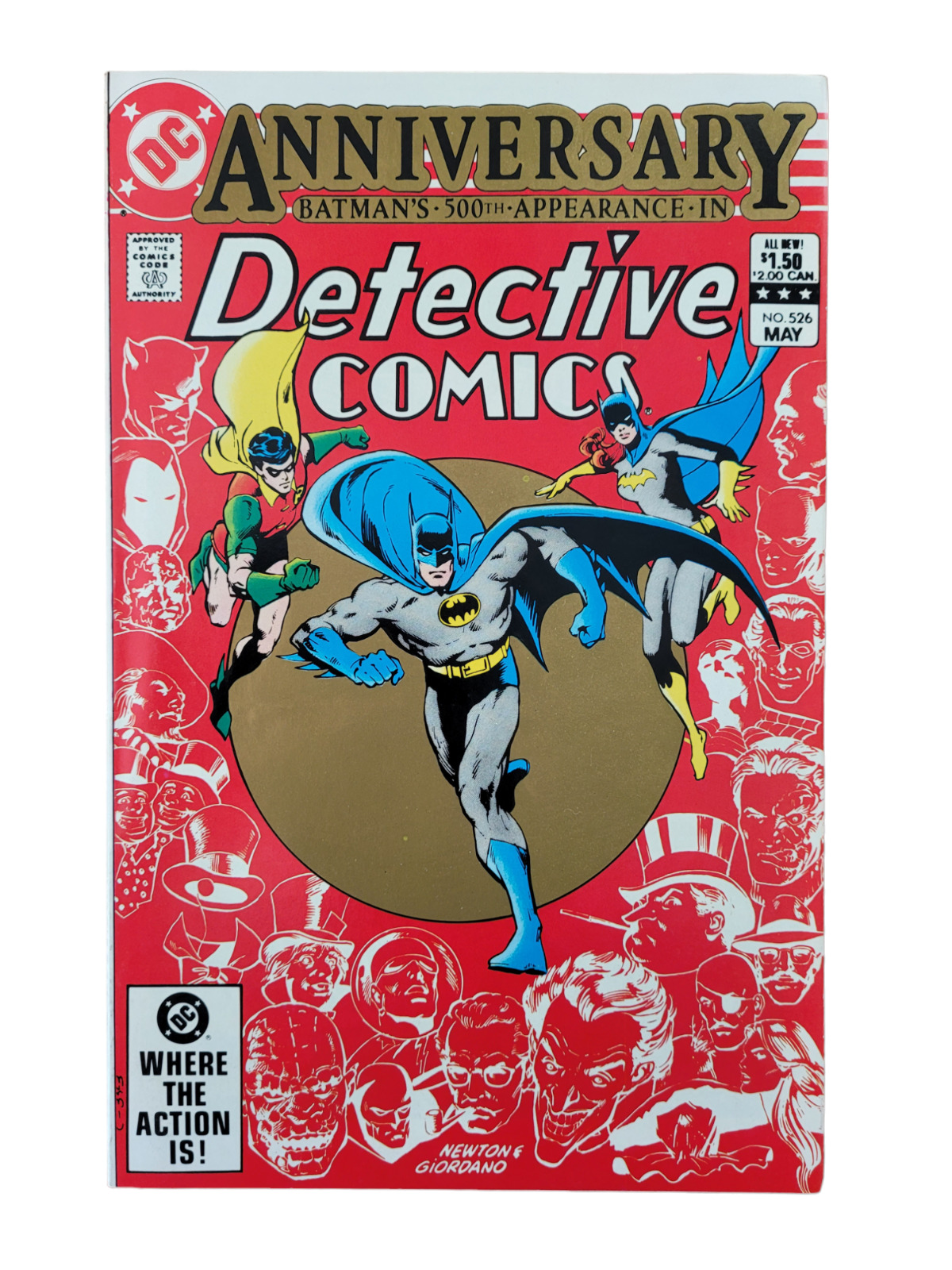 Detective Comics #526 Batman JOKER DC Comics 1983 VF+ RAW VINTAGE BRONZE AGE