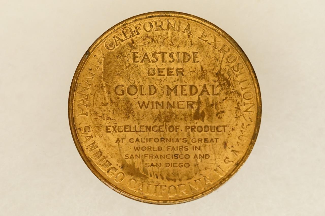 1915 Panama Pacific California Expo Fair Eastside Beer Token Coin San Diego