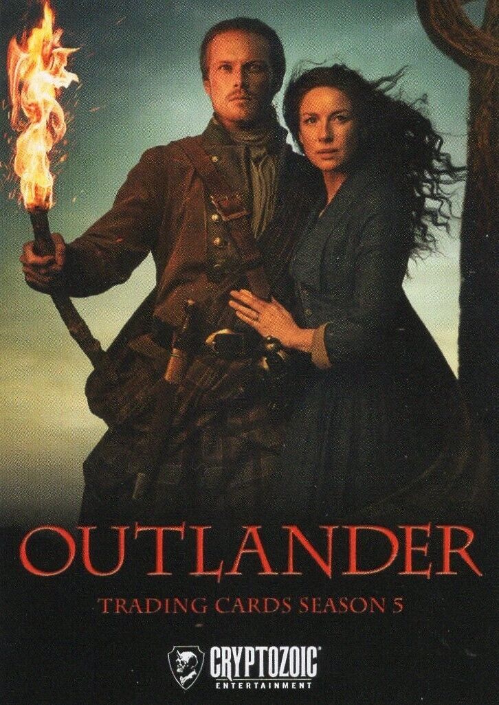 Outlander Season 5 Promo Card P1 Variant Jamie & Claire Cryptozoic 2023 Starz