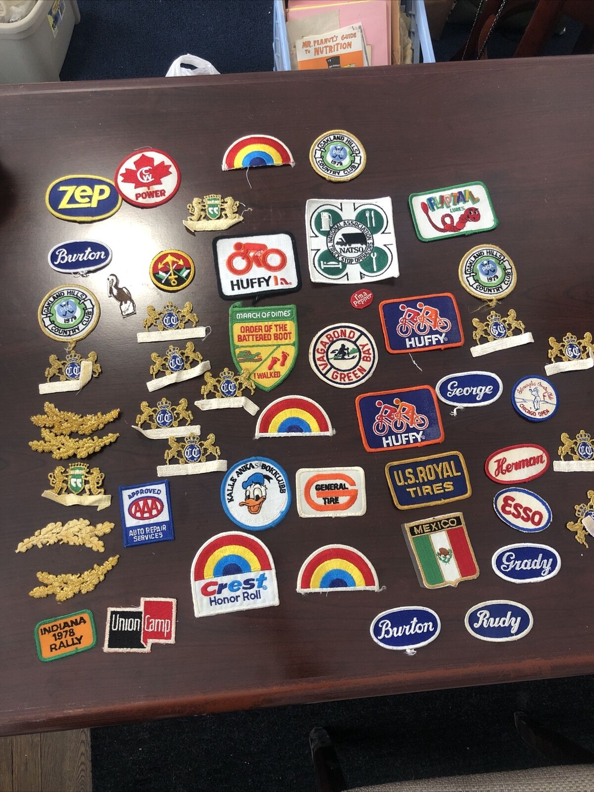 Huge Lot Of Vintage Patches Huffy , Mexico And More