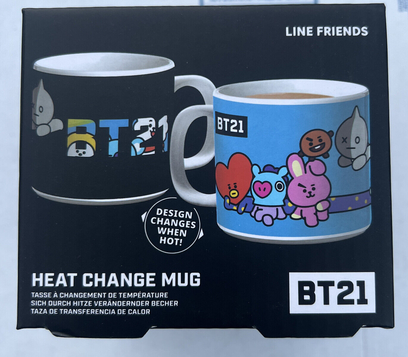 BT21 Heat Change Coffee Mug Cup