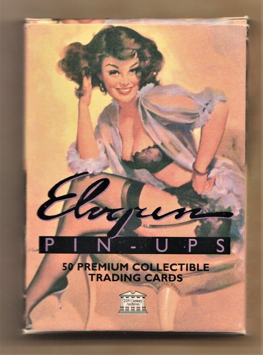 Complete Mint Set of 50 Gil Elvgren Pin-Ups Trading Cards 1995 New Sealed Box