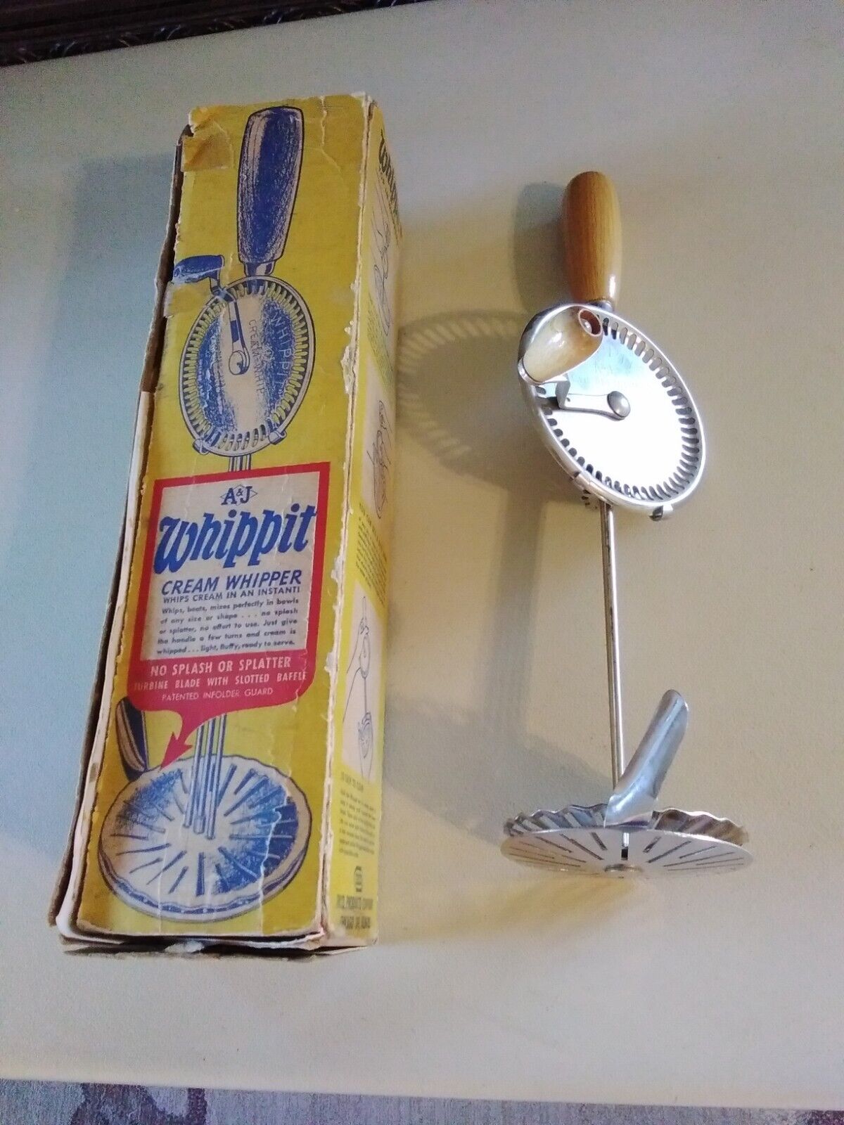 Vintage A&J Whippit Cream Whipper ECKO With Box