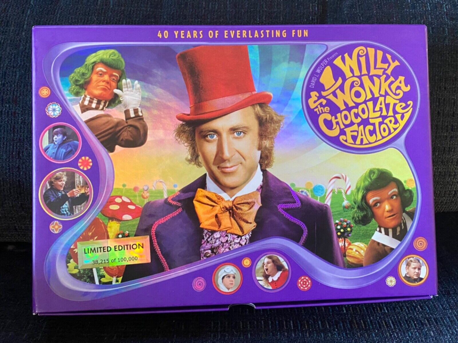 Willy Wonka Charlie & The Chocolate Factory 40th Years Of Everlasting Fun