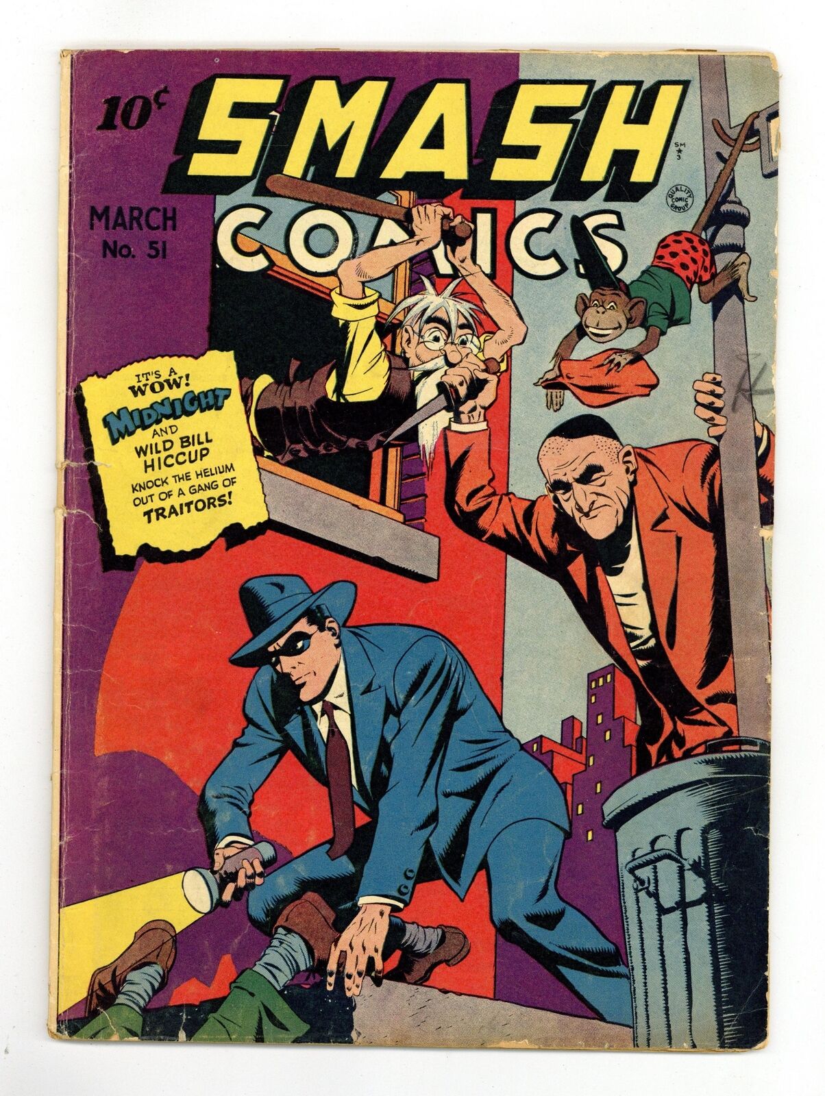 Smash Comics #51 PR 0.5 1944