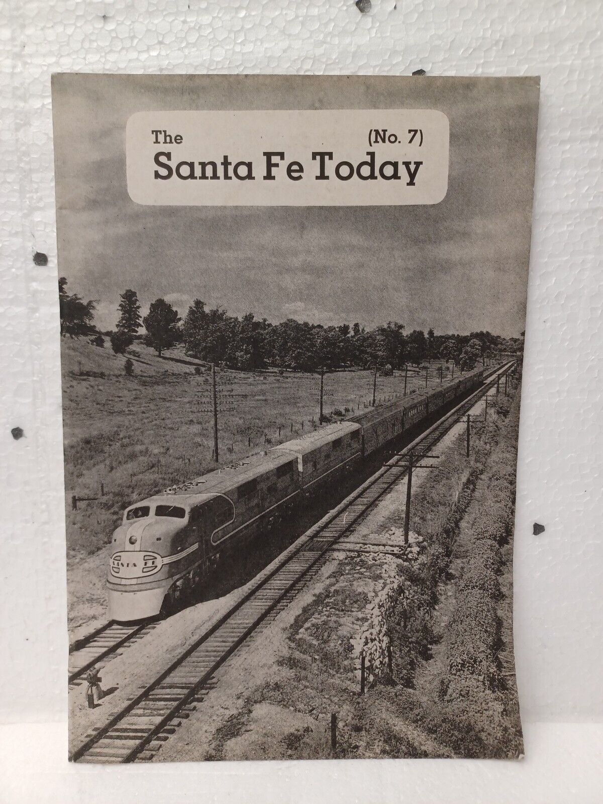 1949 Santa Fe Today NO.7 pamplet magazine railroad railways