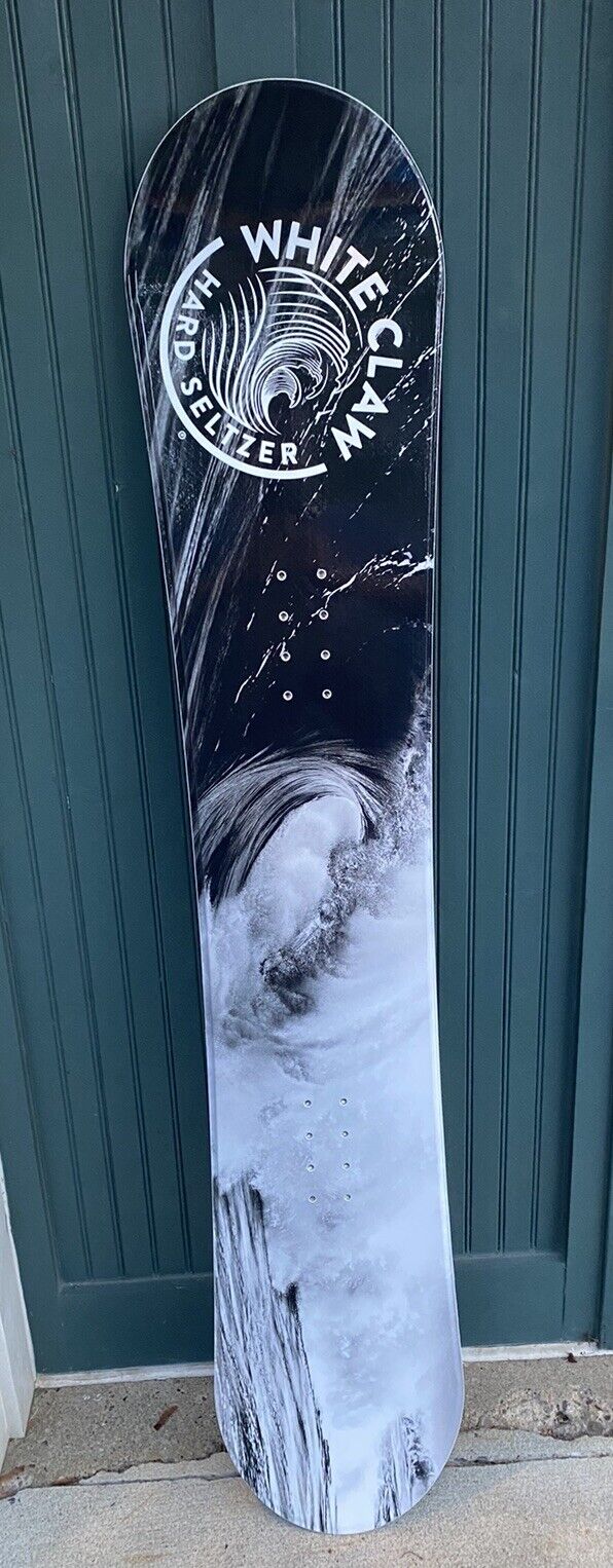 White Claw Hard Seltzer Promotional Snowboard 