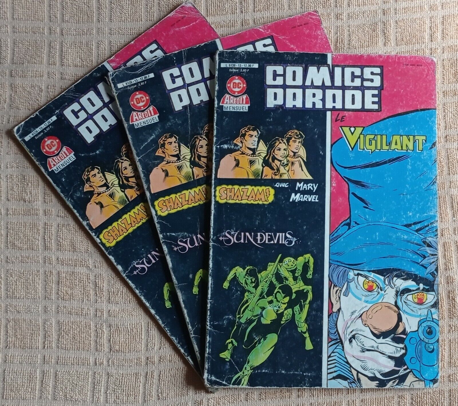 Rare comics parade no 13  (3 copies) 