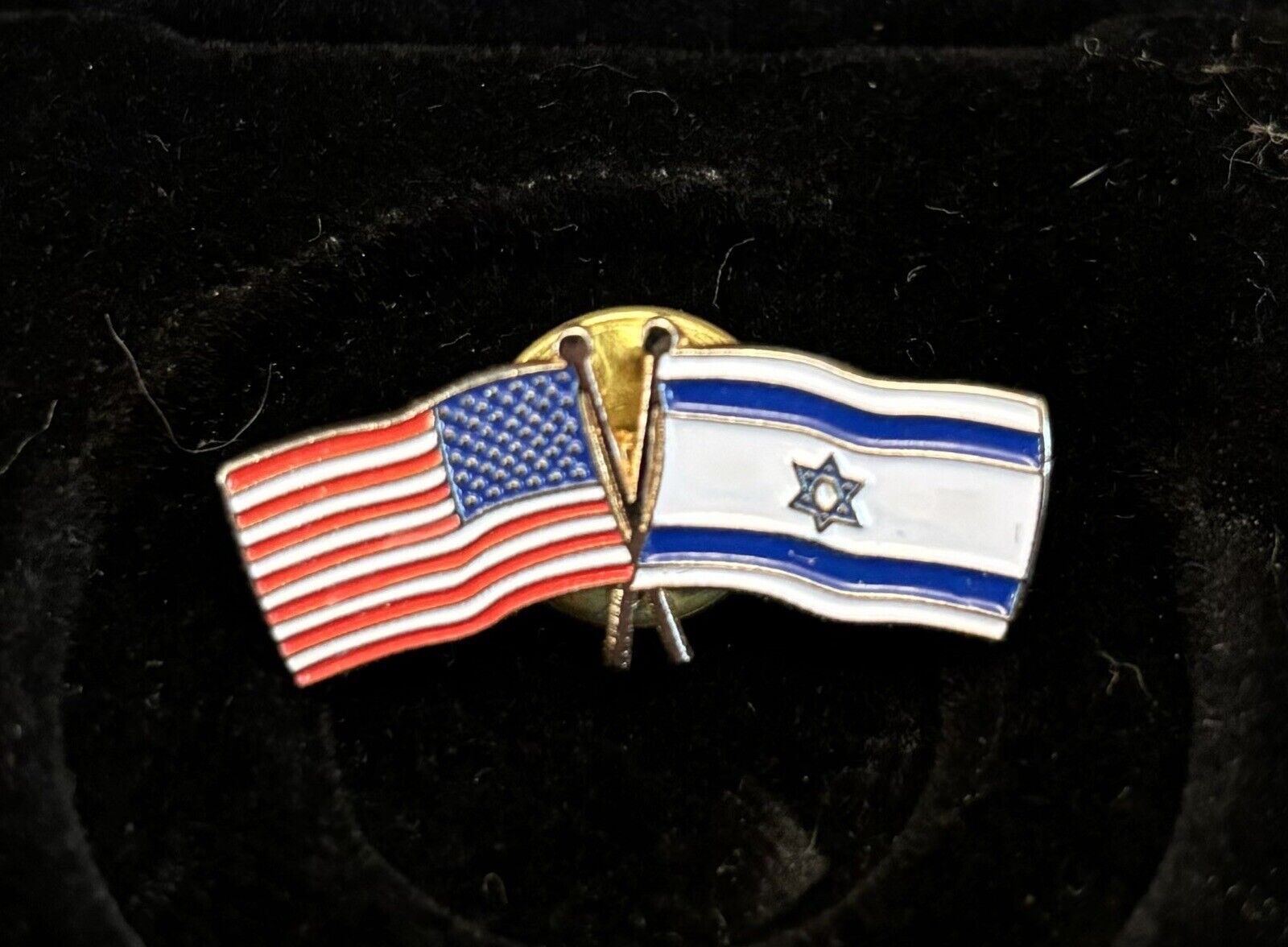 🇺🇸 New America and Israel Solidarity Lapel Pin 🇮🇱