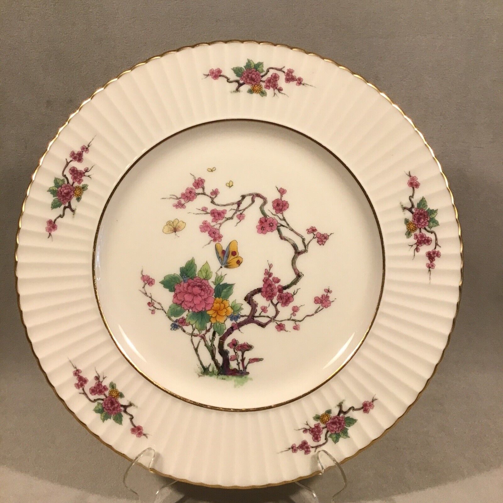 PV07070 Vintage EUC Lenox Porcelain Lenox MING TEMPLE - Dinner Plate (s)